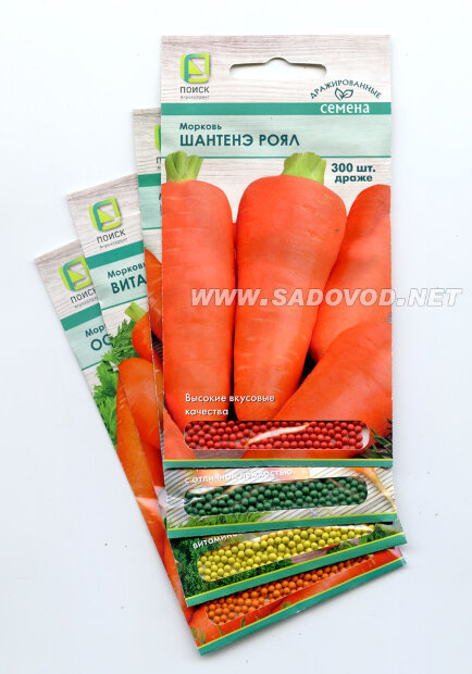 Морковь драже Шантенэ Роял семена 