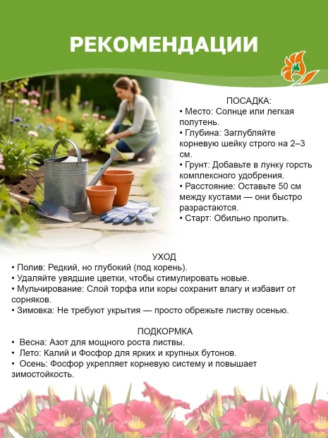 Лилейник Грейп Щербет 