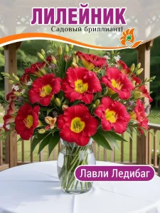 Лилейник Лавли Ледибаг Лилейник Лавли Ледибаг